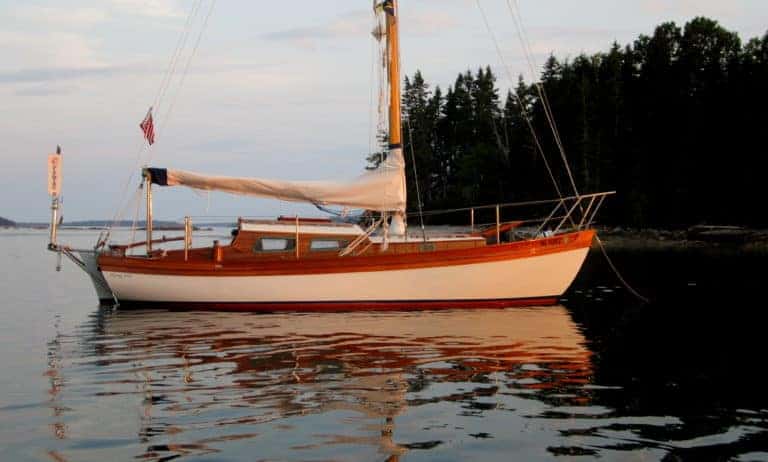 12 anchored in Center Harbor Maine 768x462