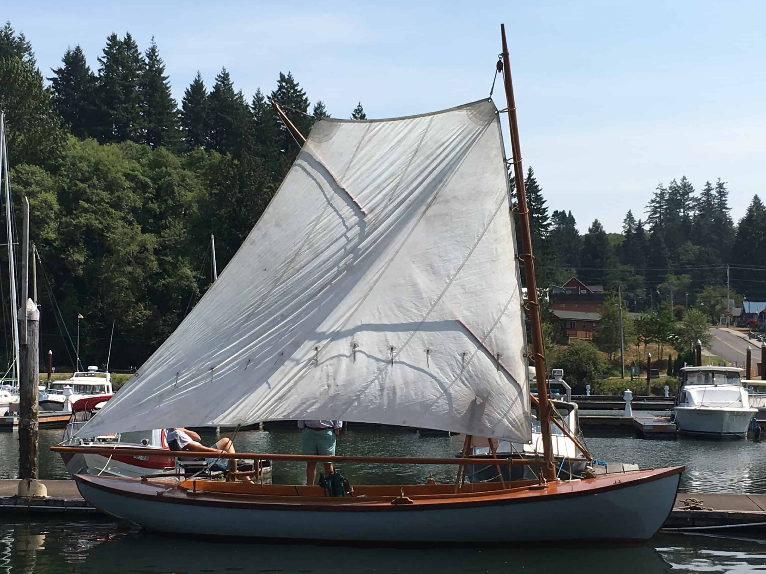 1908 Replica Columbia River Sailing Gillnetter