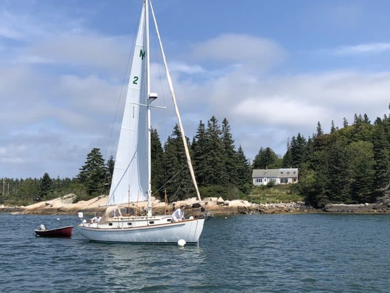 Artemis at the mooring 768x576