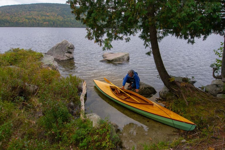 Fox Canoe on lake 768x512