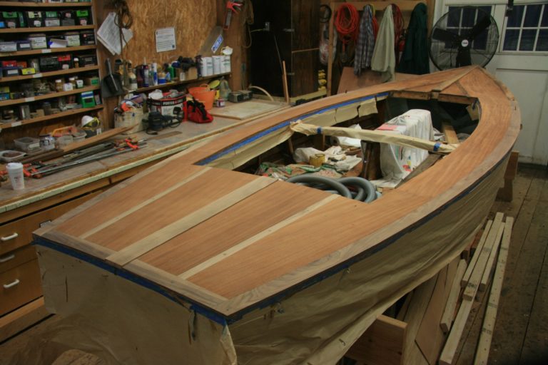 New deck kingplank covering boards 768x512