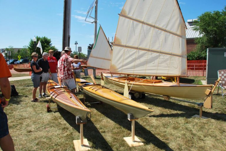 wooden kayaks sailboats 768x514