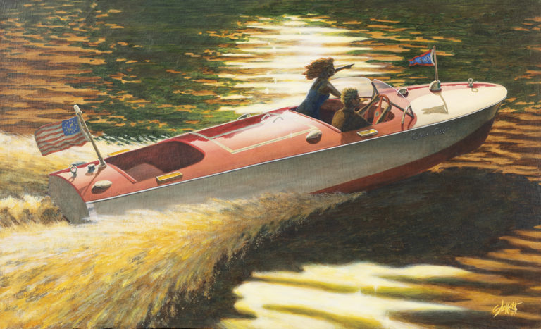 1946 Chris Craft Racing Runabout 768x467
