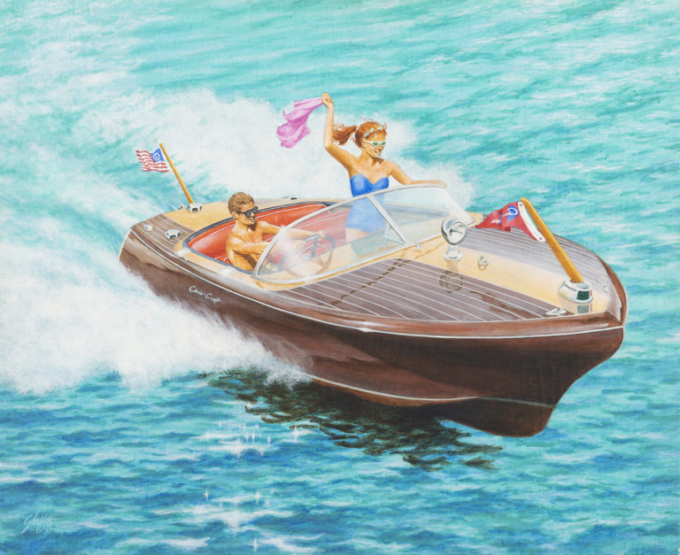 1957 Chris Craft Capri 768x627