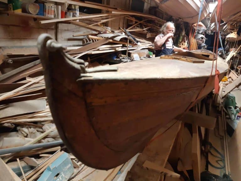 Peter in our Workshop.