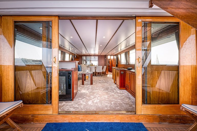 603e0b731eaefdd8838bf0ea south france esterel shipyard refit interior chantella living room wood new 768x512