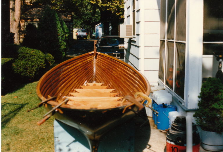 Conversion to a sailing boat (1991 in NJ)