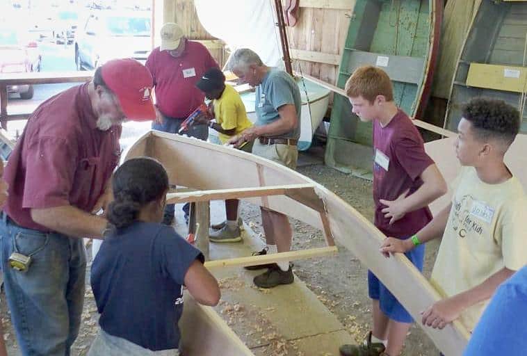 Building a Bevins skiff