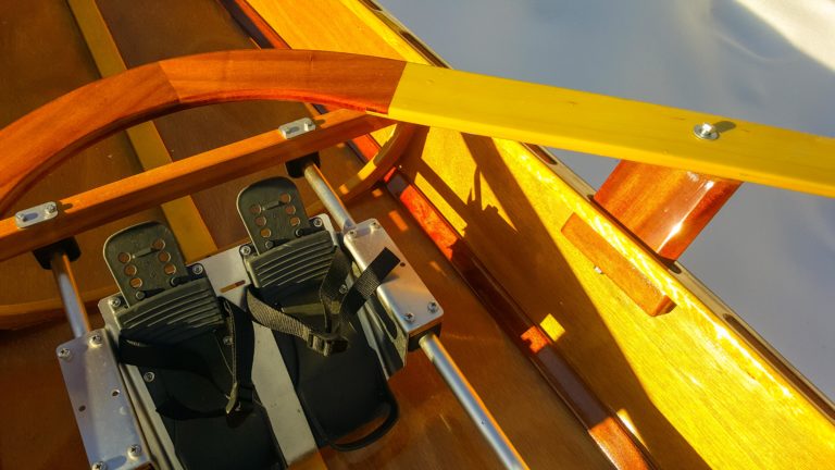 Puuvenepiste, Sliding Seat, Rowing