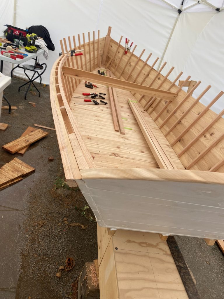 Gunwales with copper rivets 768x1024