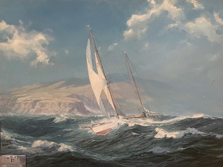 IMG 2273 Jack Earl painting Rounding Cape Horn 768x576