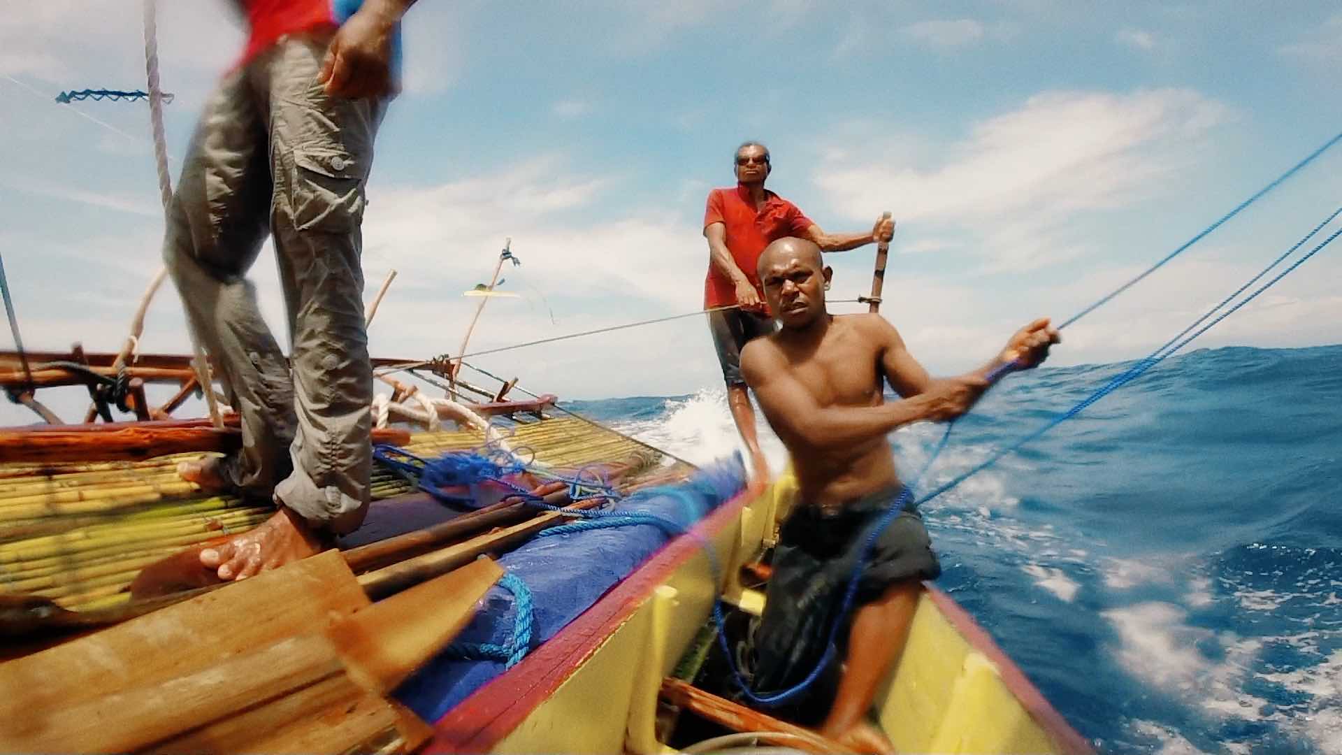 Job and Sanakoli Sailing Cape Vogel small