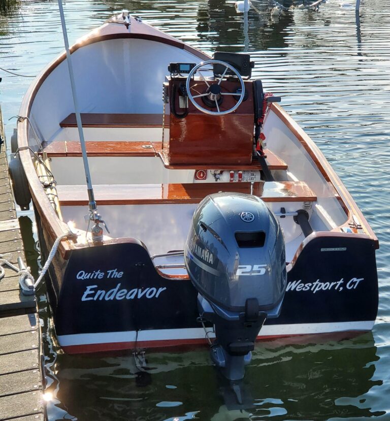 Skiff from Stern 2 August 2020 Cropped 768x829
