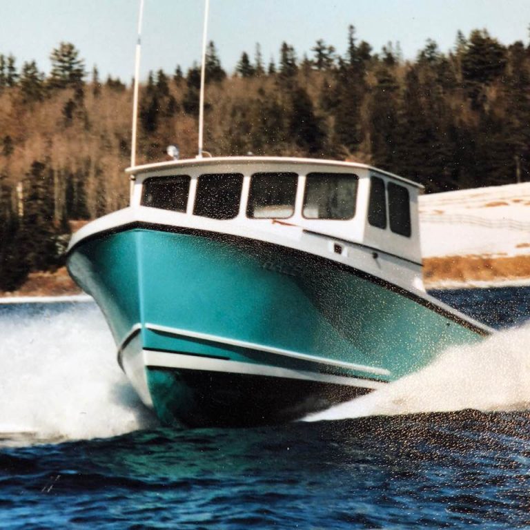 Webbers Cove Boatyard Downeast 34 768x768