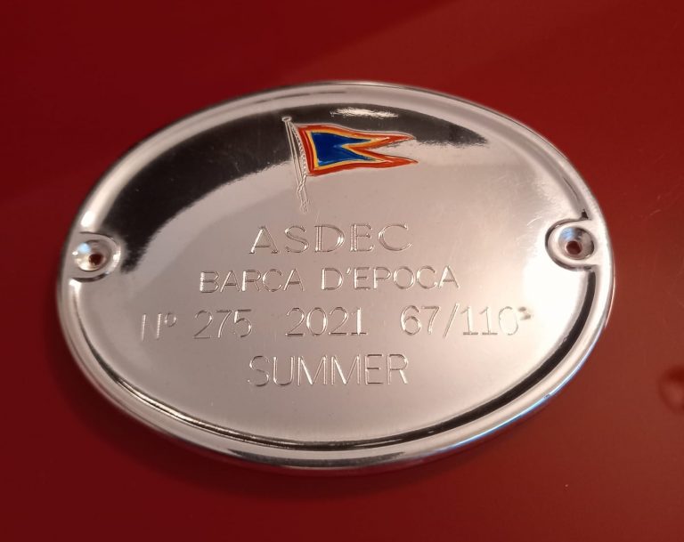 Targa argento Barca dEpoca ULT 1 768x609